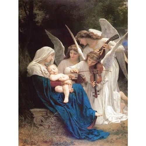 Angel Religion Diy 11ct Cross Stitch Embroidery Kits Design DIY 11CT Cross Stitch Embroidery Kits Design