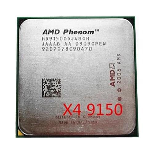 FREE SHIPPING AMD Phenom X4 9150 CPU Processor Quad-CORE (1.8Ghz/ 2M /65W / 2000GHz) Socket am2