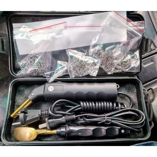 Professional Hot Stapler Plastic Repair System Welding Gun Bumper Fairing Auto Body Tool Plastic Welder Staple Soldering Iron