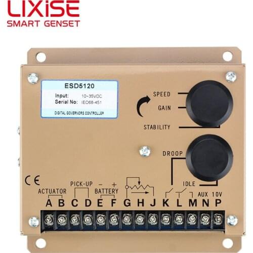 Speed control ESD5120 LIXiSE electronic governor for generators