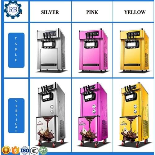 Made in China 2019 Frozen yogurt machine commercial soft ice cream machine for sale