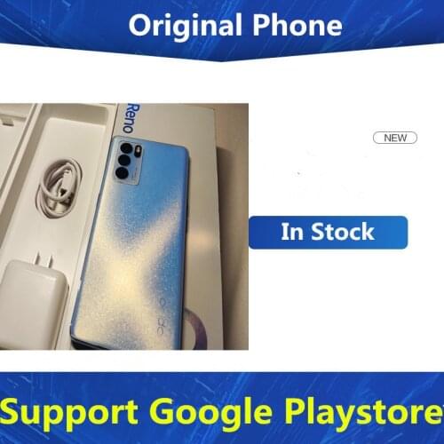 In Stock Oppo Reno 6 Pro 5G Smart Phone Android 11.0 Dimensity 1200 Octa Core 65W Charger 6.55" 90HZ 64.0MP+32.0MP NFC Bluetooth