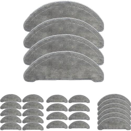 Replaceble Mops Cloths Accessories Sets Parts for Roidmi EVE Plus Robot Vacuum Cleaner