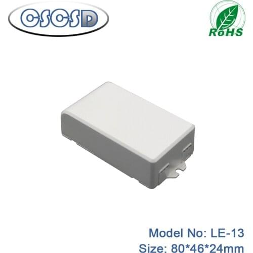 1pcs/lot 80*46*24mm CSCSD plastic molding electronic enclosure led abs plastic junction box