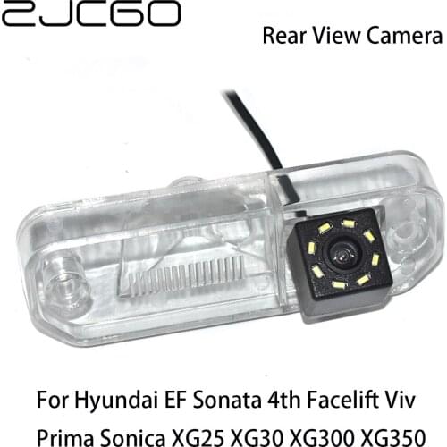 ZJCGO CCD Car Rear View Reverse Back Up Parking Camera for Hyundai EF Sonata 4th Facelift Viv Prima Sonica XG25 XG30 XG300 XG350