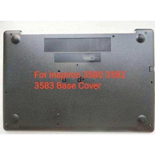For Dell Inspiron 3580 3582 3583 3584 3585 Upper Case Palmrest Cover /Bottom Case Cover 00TG41 0G0KKJ 086HKP 00TG41 Keyboard RU