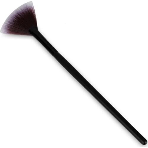 Slim Fan Shape Powder Concealor Blending Finishing Highlighter Highlighting Makeup Brush Nail Art Brush for Makeup