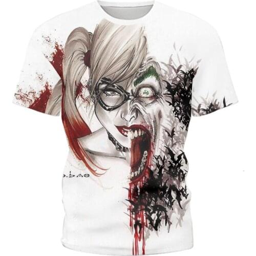 2021 summer new 3D printing mens casual T-shirt O-neck hip-hop short-sleeved Harajuku street ladies childrens top