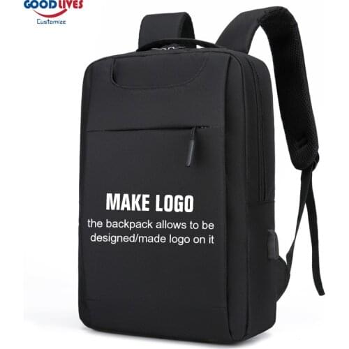 Fashion Mens Backpack Multi Function USB Oxford Business Travel Backpack School Backpacks Shoulders Bag Gifts Personalize Logo