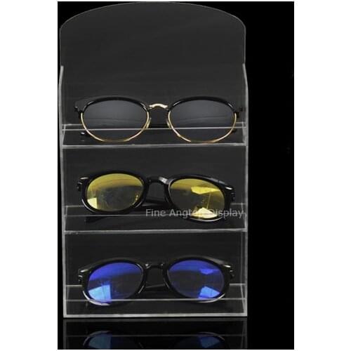 Tabletop Acrylic Makeup Storage Box Organizer Eyeglasses Box Jewelry Box Accessories Display Holder Sunglasses Shelf