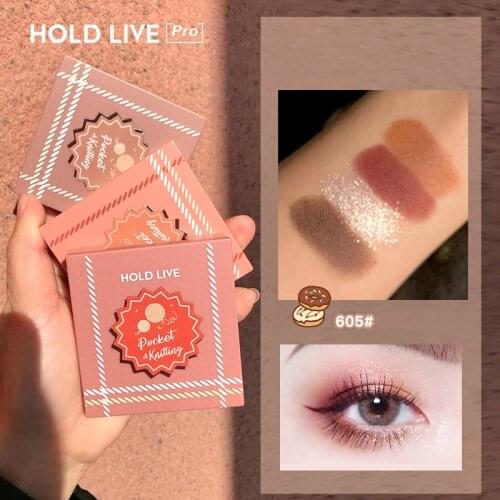 4 Colors Eye Shadow Palette Easy To Color Pearlescent Earthy Shiny Eyeshadow Powder Silky Long-lasting Eye Makeup TSLM2