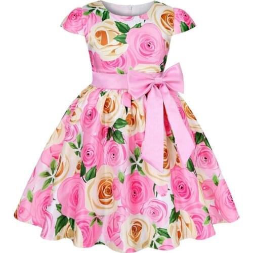 SHENGMEIHAO Summer Dresses For Girls