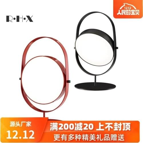 Led wood glass ball lampara de mesa led light reading lamp for bedroom living room table lamp