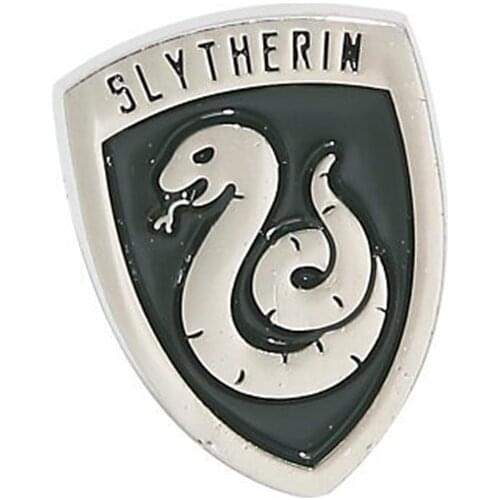 Slytherin pin House serpent enamel pin green snake badge cool hat bag brooch accessary
