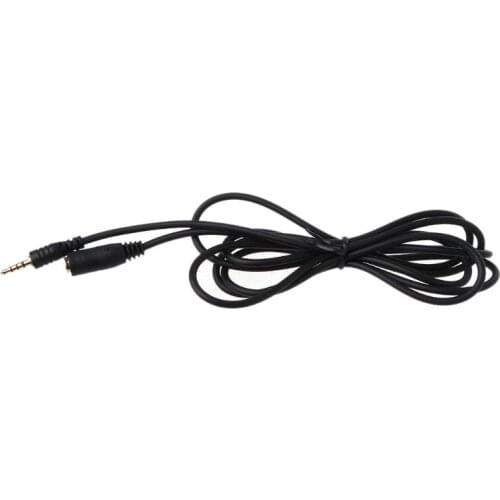 150cm 2.5mm Male to Female Jack Extension Audio AUX Cable Cord for Smartphone 2.5mm earphone D08A