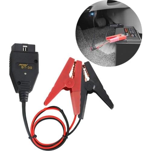 BT30 Memory Save ECU Emergency Power Cord Cable Charger Car Battery Clip Booster 85DF