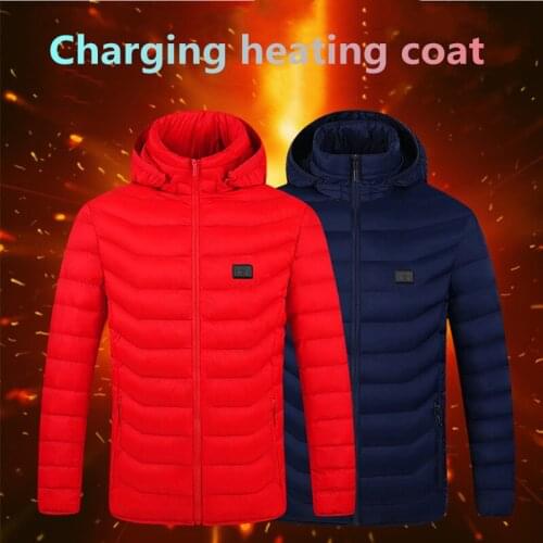 Winter Self Heating Vest Jacket Men Women USB Electric Control Thermal Clothing Outdoor Hiking Heated Camping Fishing Vest Coats