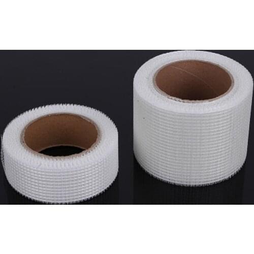 NuoNuoWell 1PC DIY Fiberglass Mesh Grid Bag Crack-Proof Mesh Cloth Joint Belt 9CM*25M Sticky Repair Roll Tape
