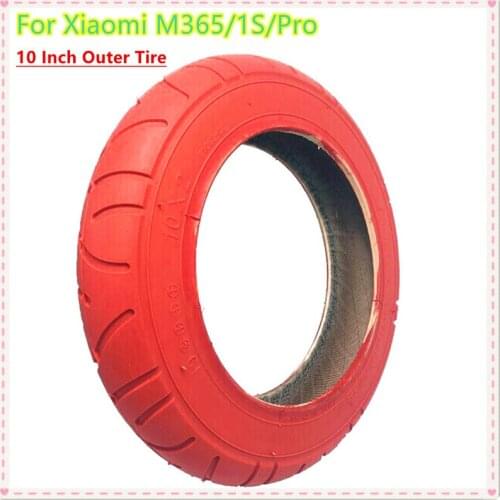 10 Inch Outer Tube Tire for Xiaomi M365 Electric Scooter Thicken Camara Wheel Tyre Remodel Modified Upgrade Tires M365 Parts