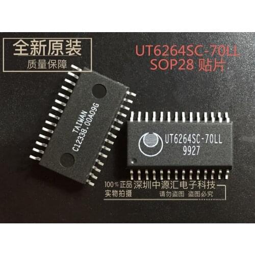 5pcs 100% new original UT6264SC-70LL UT6264SC-70 SOP28 in stock