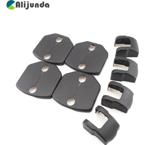 8 Piece / set Car Door Lock Decoration Car Doors Stopper Guard For Ford Focus 3 MK3 2012 2013 Fiesta