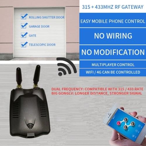 EWeLink RF Bridge WiFi 315/433 MHz Replacement Smart Home Automation Universal Switch Intelligent Wi-Fi Remote RF Controller
