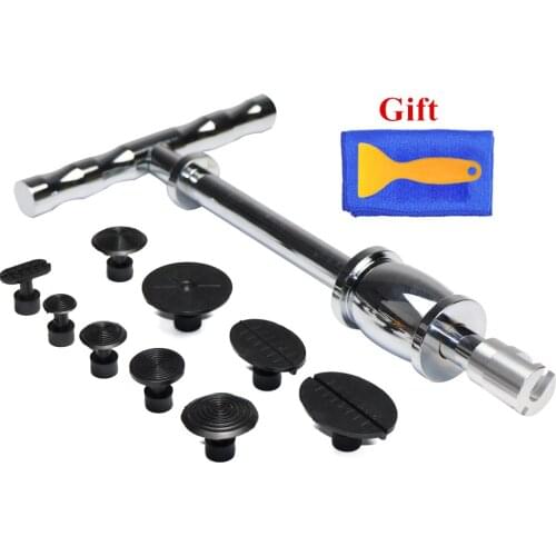 Dent Removal Paintless Dent Repair Tools Hail Damage Repair Tools Dent Puller Kit Slide Hammer Glue Tabs free gift