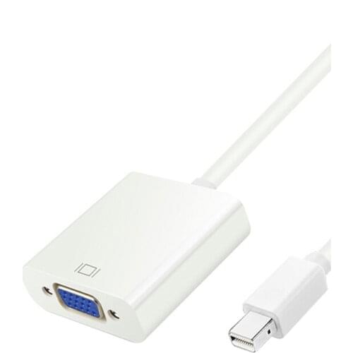 DP to VAG cable For MacBook Air Pro iMac Mac Mini Thunderbolt Mini DisplayPort Display Port Mini DP To VGA Cable Adapter 1080P