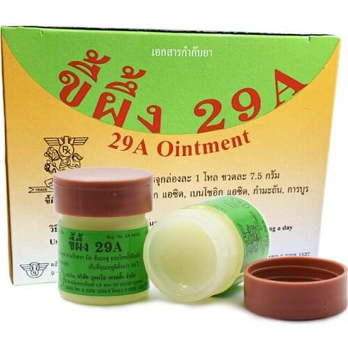 Thai skin ringworm cream,psoriasis,athletes foot cream,body ringworm,tinea cruris,hand,foot,and tinea cream 7.5g Free shipping