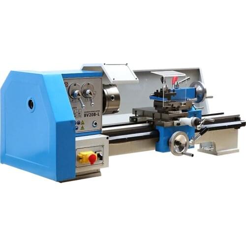 Multifunction Horizontal Metal Lathe Equipment 220V Electric Home Miniature Buddha Beads Metal Woodworking DIY Machine Tools