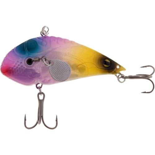 Streamlined Spinnerbait Metal Fishing Spoon Lure 7cm/18g Casting Jigging Bait