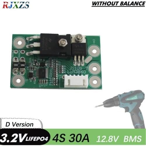 4S 30A lifepo4 BMS PCM lifepo4 battery protection board bms pcm for 12V lifepo4 electric tools electric screwdriver