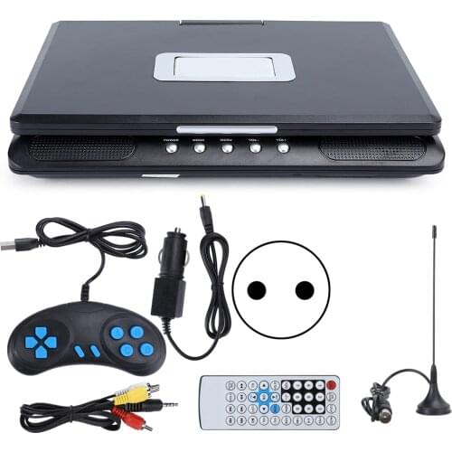 9.8 Inch Portable Mobile 1080P DVD Player Multimedia Digital DVD High Definition Player Home Audio Video Theatre System