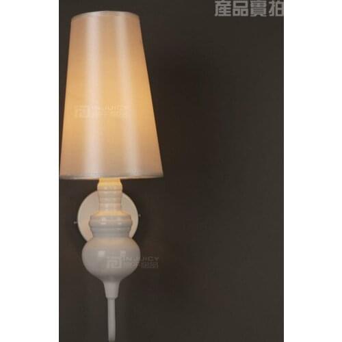 Modern Loft Cloth Art Wall Lamp Cafe Bar Dinning Room Aisle Bedroom Hall Lamp