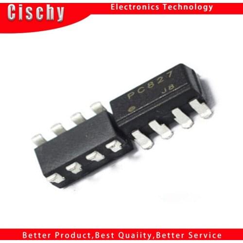 10pcs PC827 SOP-8 SOP optoisolator photoelectric coupling