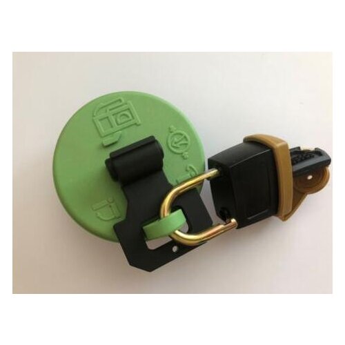 1428828 2010330 2849039 FOR Caterpillar (Cat) Locking Fuel Cap Diesel + FOR Padlock Key