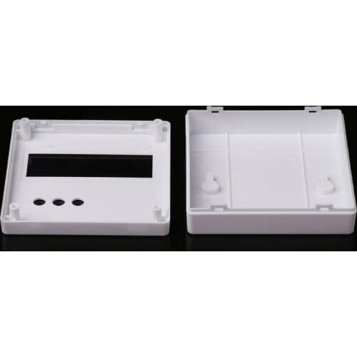 86 Plastic Project Box Enclosure Case for DIY LCD1602 Meter Tester With Button K1AA