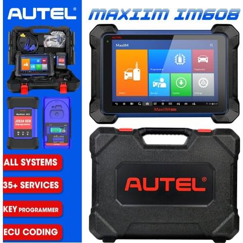 Autel MaxiIM IM608 with XP400 Key Programmer and J2534,IMMO Key Programming Scan Tool No IP Restriction Upgrade IM508+MK908
