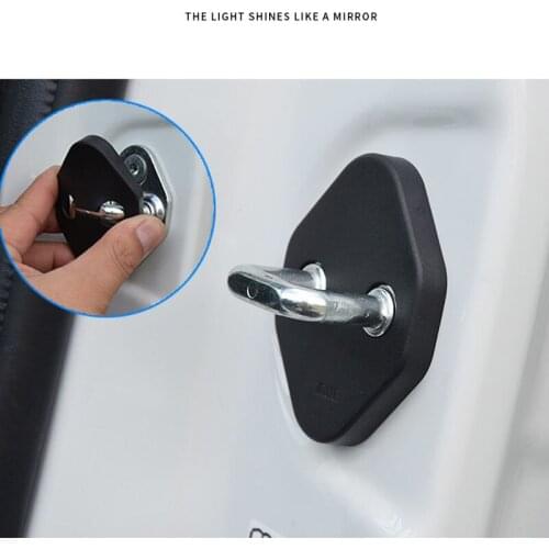Door Lock Protection Cover Modified Protective Punching Cover For Toyota Camry 2019 2020 Car Accessories