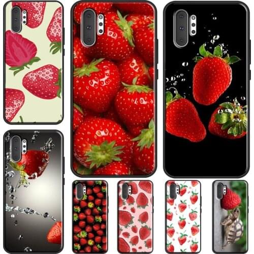 Strawberry Fruit Case For Samsung Galaxy S21 Ultra Note 20 Note 10 Plus S8 S9 S10 Plus S10e S20 FE Cover