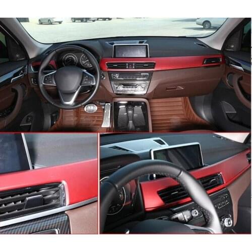 For BMW X1 F48 2016-18 ABS Plastic Car Interior Center Console Protection Panel Cover Trim Accessory For BMW X2 F47 2018