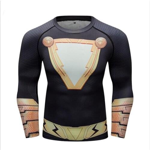 Black Adam T-shirt Summer Fun 3D Print T-shirt Mens T-shirt Top Casual Mens Top Short Sleeve Clothes
