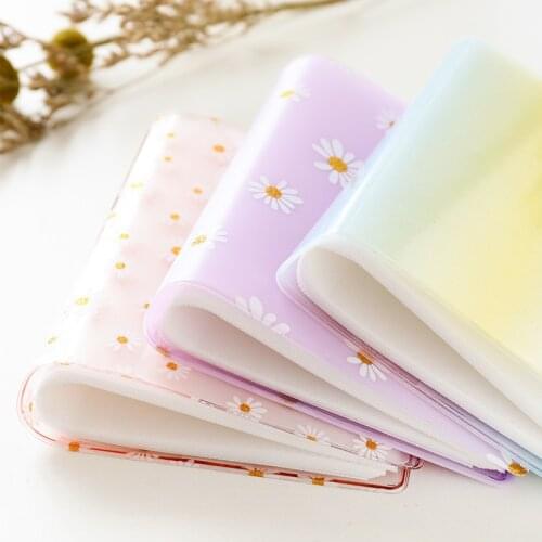 Daisy Gradient mini album Card holder Photo album book for store 3 inch 4 inch 6 inch Kpop lomo Cards photocard