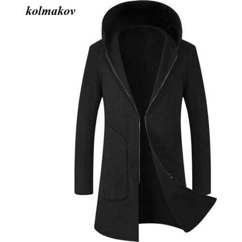 Мужские кашемировые пальто KOLMAKOV China At AliExpress