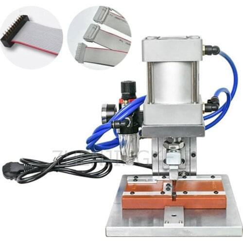 220V Computer Cable Crimp Machine Multiple Lines Automatic Crimping Equipment IDC Riveting Pressure Pressure Row Processing Tool