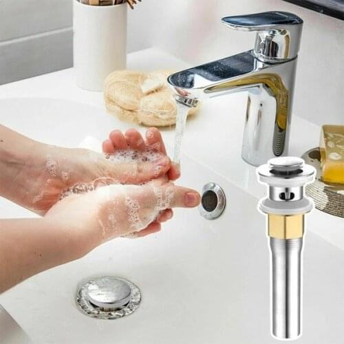 WASHBASIN DRAIN STOPPER Drains Strainers Washbasin Sink Drains Bathroom Shower Drain Strainer Pop Up Bathroom Basin Cover