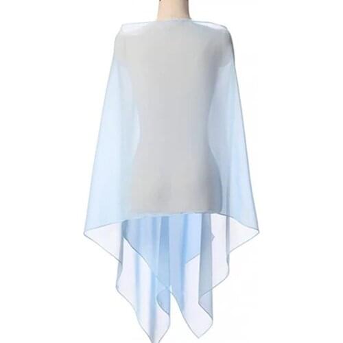 Chiffon Bridal Wraps Black Elegant Boleros wedding Shawl Wedding Accessories Jackets Bridal Wraps Cardigan