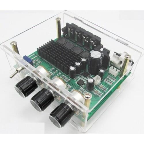 TPA3116D2 80W+80W Stereo 2.0 Amplifier Board TPA3116 RCA Digital Audio Subwoofer Speaker Preamplifier Tone Control