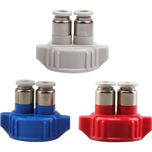 Aquarium CO2 System Pro Tube Valves Guage Bottle Fish Tank Live Plant DIY Reactor Air Diffuser Generator Tool Part