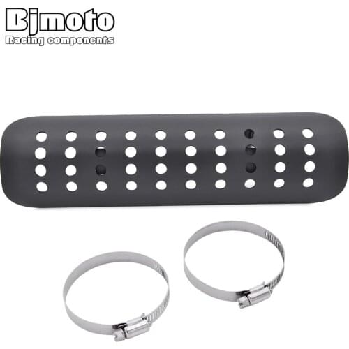 Universal Motorcycle Exhaust Muffler Pipe Heat Shield Cover Guard Protector For Chopper Dyna Cruiser Sportster Honda